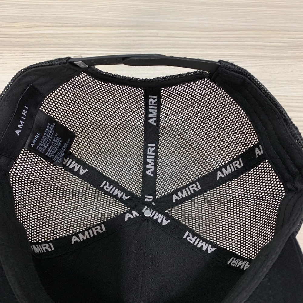 Amiri 3 star trucker hat men women fashion sports cap - Picture 5 of 5